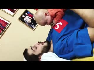 joseph hovhannisyan with his son